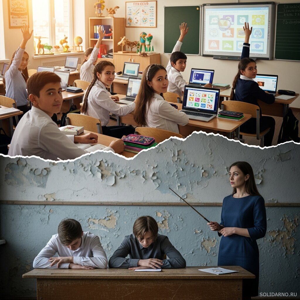 Падение цивилизации в образовательную пропасть